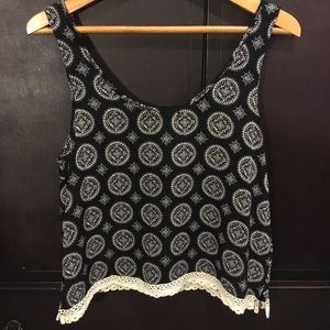 Forever 21 Tops - Forever 21 Lace Trim Tank Forever 21 Tops - Forever 21 Lace Trim Tank